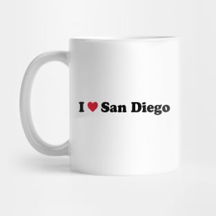 I Love San Diego Mug